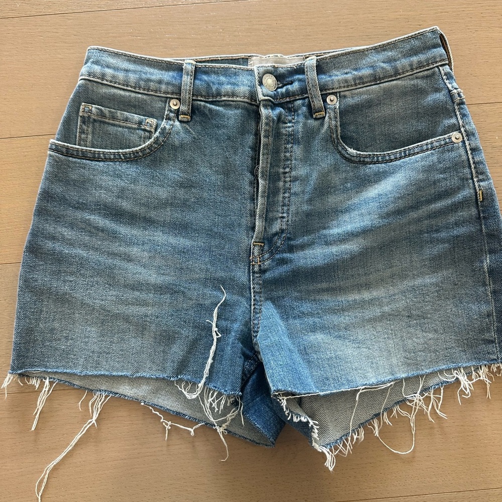 Everlane Blue Jean Shorts